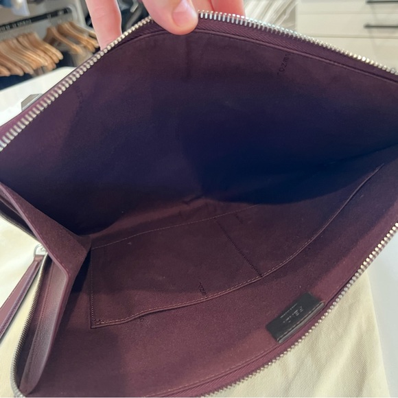 Fendi Studded Leather Clutch Bag - Picture 6 of 11